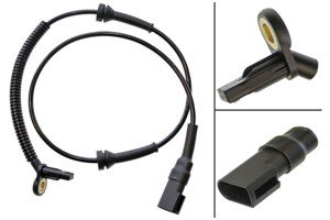 ABS-givare, Sensor, hjulvarvtal, Framaxel, Fram, höger eller vänster, Tvåsidig