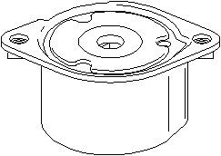 Remsträckare, flerspårsrem, BMW, 1128 7 786 880