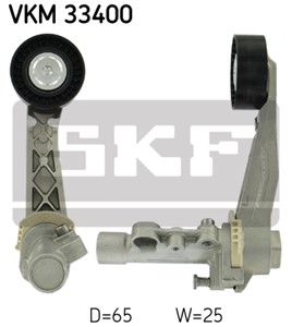 Spännrulle, flerspårsrem, Vänster övre, Mitt, Upptill, Vänster, CITROËN,DS,MINI,OPEL,PEUGEOT, 11 28 7 534 398, 11 28 7 571 015, 16 114 2