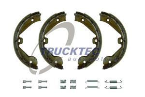 Bromsbackar, sats, Bakaxel, AUDI,LAND ROVER,MERCEDES-BENZ,PORSCHE,VW, 164 420 0620, 7L0 698 525, 955 352 925 00, 955 352 925 01, 955 352