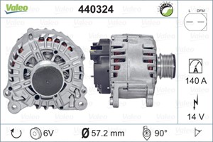 Generator, SEAT IBIZA IV, IBIZA SC IV, IBIZA ST IV, SKODA FABIA II, FABIA Combi II, VW POLO V, 03P903023D, 03P903023DX, 3P903023D, 3P903