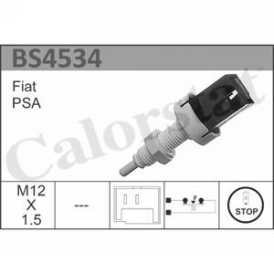 Bromsljuskontakt, Fram, CITROËN,FIAT,LANCIA,PEUGEOT, 6552-CZ, 7619027