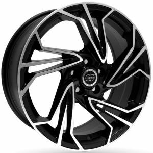 Infiny DS Satin Black Machined Face 8x19 5/108 ET30 B73.1