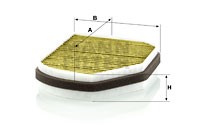Kupefilter, CHRYSLER,MERCEDES-BENZ, 05101438AA, 05101439AA, 202 830 00 18, 202 830 03 18, 210 830 06 18, 210 830 07 18, 210 830 08 18, 2