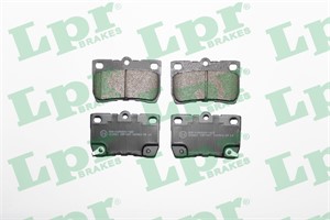 Bromsbeläggsats, Bakaxel, LEXUS GS, IS II, IS C, 0446622190, 044662219079, 0446630240, 0446653010, 044665301079, 04466WY020