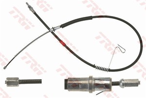 Vajer, parkeringsbroms, Bak, Fram, Höger, FORD TRANSIT Buss, TRANSIT Flak/chassi, TRANSIT Skåp, 4041986, 4331041, YC152A635AE, YC152A635