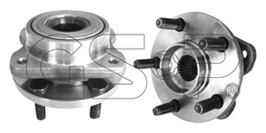 Hjullagersats, Framaxel, CHRYSLER VOYAGER I, VOYAGER II, VOYAGER / GRAND VOYAGER III, 4641516