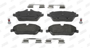 Bromsbeläggsats, Framaxel, BMW,MINI, 34 11 6 772 892, 34106884263, 34116767143, 34116767144, 34116771838, 34116772892, 34116860016