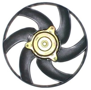 Fläkt, kylare, Tvåsidig, CITROËN,PEUGEOT, 1250F1, 125474, 81.27120.6182