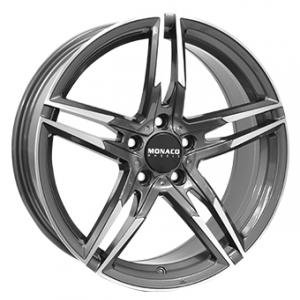 Monaco GP1 Anthracite Polish 7.5x17 5/108 ET45 B63.4