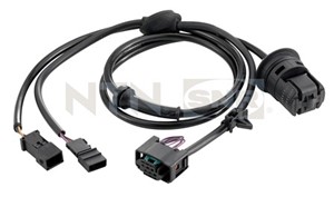 ABS-givare, Sensor, hjulvarvtal, Bakaxel vänster, AUDI A6 C4, A6 C5, A6 C5 Avant, A6 C6, A6 C6 Avant, 4B0927807C, 4B0927807L