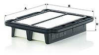 Luftfilter, CHEVROLET AVEO / KALOS Halvkombi, AVEO / KALOS Sedan, DAEWOO KALOS, KALOS Sedan, 42 386 928, 96 536 696, 96 536 697, 9653669