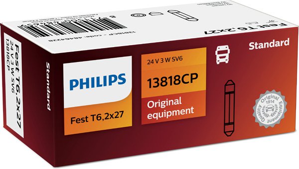 Glödlampa 24V 3W SV6