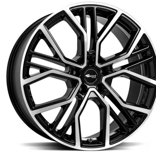 Brock B41 Black Full Polish 8,5/19 5/114.3 ET27 B60.1