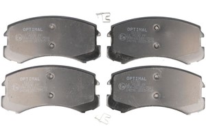 Bromsbeläggsats, Framaxel, MITSUBISHI LANCER VII, LANCER Kombi VII, MN116604, MR569224, MR569225, MR569233, MZ690185