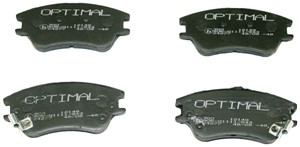 Bromsbeläggsats, Framaxel, HYUNDAI ATOS, 5810102A10, 5810105A10, 5810105A30