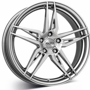DOTZ Interlagos Silver 7.5x17 5/100 ET46 B57.1