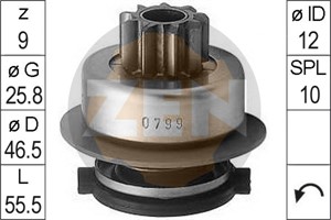 Frihjulsväxel, startmotor, AUDI,FORD,RENAULT,SEAT,VOLVO,VW