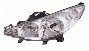 Strålkastare, Vänster, PEUGEOT 207, 207 CC, 620895