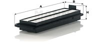 Luftfilter, HONDA ACCORD VII, ACCORD Tourer VII, 17220-RBD-E00