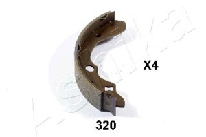 Bromsbackar, sats, Bakaxel, MAZDA, B25D26310, B2YD2638Z, B2YD2638ZA, B5Y62638Z, B5Y62638ZA, B5Y7-26-28Z, B5Y72638Z, BC1D26310, BC1D26310