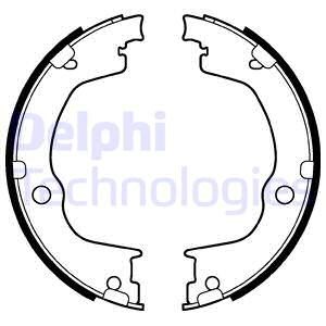 Bromsbackar, sats, Bakaxel, CHEVROLET CAPTIVA, CAPTIVA SPORT, CAPTIVA Van, EQUINOX, OPEL ANTARA A, VAUXHALL ANTARA A, 4804768, 4804801,