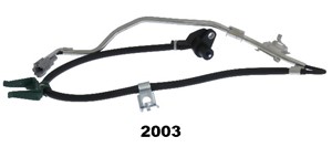 ABS-givare, Sensor, hjulvarvtal, framaxel vänster, TOYOTA CARINA E VI, CARINA E Sedan VI, CARINA E Sportswagon VI, 89543-20080