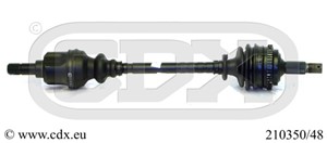 Drivaxel, Framaxel, framaxel vänster, CITROËN XM, XM Break, PEUGEOT 605, 32724S, 327290