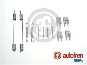 Tillbehörssats, bromsbackar, Bakaxel, CITROËN,FIAT,FORD,LANCIA,PEUGEOT, 2T142A225AB, 5039023, 77363851