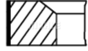 Kolvringar, kit, BMW,CITROËN,DS,MINI,PEUGEOT, 0640T6, 11257566479, 16 078 245 80, 7566479
