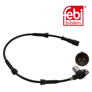 ABS-givare, Sensor, hjulvarvtal, Fram, höger eller vänster, RENAULT TWINGO I, TWINGO Skåp/halvkombi I, 77 00 830 227