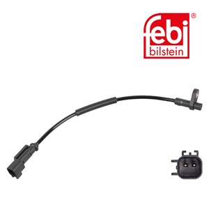 ABS-givare, Sensor, hjulvarvtal, Fram, höger eller vänster, FORD TRANSIT V363 Buss, TRANSIT V363 Flak/chassi, TRANSIT V363 Skåp, 1 817 6