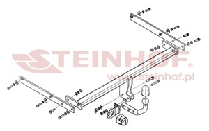 Dragkrok, Standard, FORD C-MAX II, GRAND C-MAX