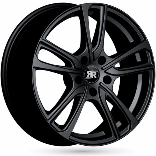 Racer Wave Light Shiny Black 6,5/16 5/112 ET49 B66.6