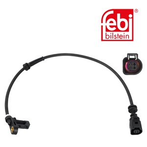 ABS-givare, Sensor, hjulvarvtal, Fram, höger eller vänster, FORD,SEAT,VW, 1 207 323, 7M3 927 807 M
