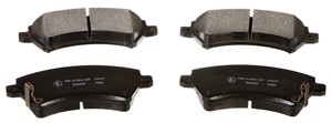 Bromsbeläggsats, Framaxel, TOYOTA COROLLA, COROLLA Kombi, COROLLA Sedan, 0446502061, 0446502130, 0446502150