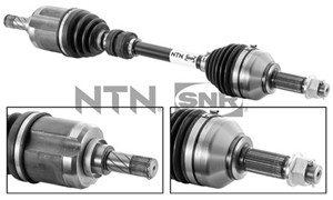 Drivaxel, framaxel vänster, NISSAN QASHQAI / QASHQAI +2 I, 39101JD52B