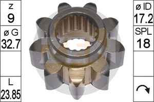 Drev, startmotor, ISUZU CAMPO, TROOPER I, TROOPER Terrängbil öppen I, OPEL CAMPO, 5-81124-003-0, 5-81124-006-0
