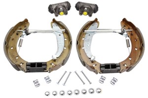 Bromsbackar, sats, Bakaxel, RENAULT LAGUNA I, 7701203983, 7701205318