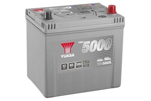 Yuasa Silver Högprestanda Batteri 12V 65Ah 580A, passar många modeller, 244101JB0A, 24410-1MG0A, 28800-YZZJA, 8201A193