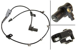 ABS-givare, Sensor, hjulvarvtal, Fram, framaxel vänster, Vänster