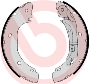 Bromsbackar, sats, CITROËN,FIAT,PEUGEOT, 4241L2, 77362286, 9949490