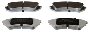 Bromsbeläggsats, Bakaxel, LEXUS LX, TOYOTA LAND CRUISER, LAND CRUISER 100, 0446660030, 0446660070, 0446660110, 04466YZZC4