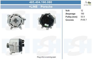 Generator, PORSCHE CAYENNE, 94860302500, 94860302503