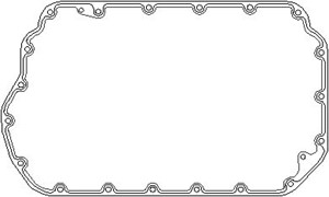 Packning, oljetråg, Nedre, AUDI A4 B5, A4 B5 Avant, A6 C5, A6 C5 Avant, A8 D2, VW PASSAT B5, PASSAT B5 Variant, 078 103 610E