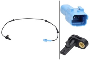 ABS-givare, Sensor, hjulvarvtal, Bakaxel, båda sidor, PEUGEOT 206 Halvkombi, 206 Sedan, 206 SW, 206 Van, 206+, 4545.A0