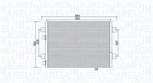 Kondensor, klimatanläggning, DACIA,RENAULT, 8200182361, 8200191738, 8200557066, 8671017607