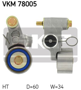 Spännrulle, kamrem, SUBARU, 13033-AA001, 13033-AA002, 13033-AA040, 13033-AA041, 13033-AA042, 13033AA050