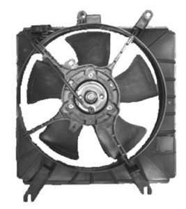 Fläkt, kylare, KIA RIO Halvkombi, RIO Sedan, 11213-87708, 25380FD100