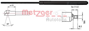 Gasfjäder, bagageutrymme, RENAULT MEGANE Coach I, 7700 838 487, 7700 838 690